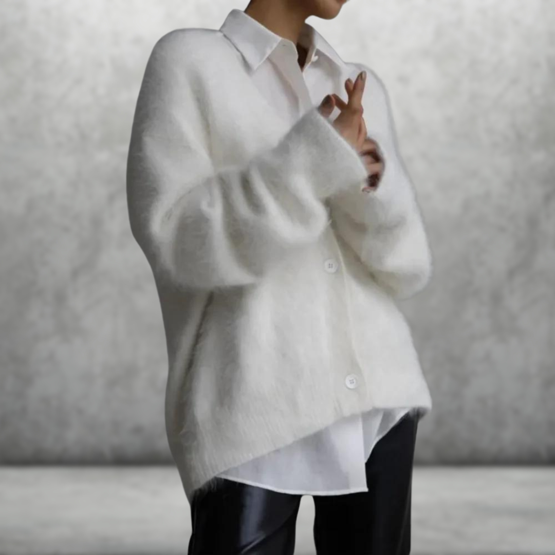 Anne™ | Pluche luxe kasjmier vest