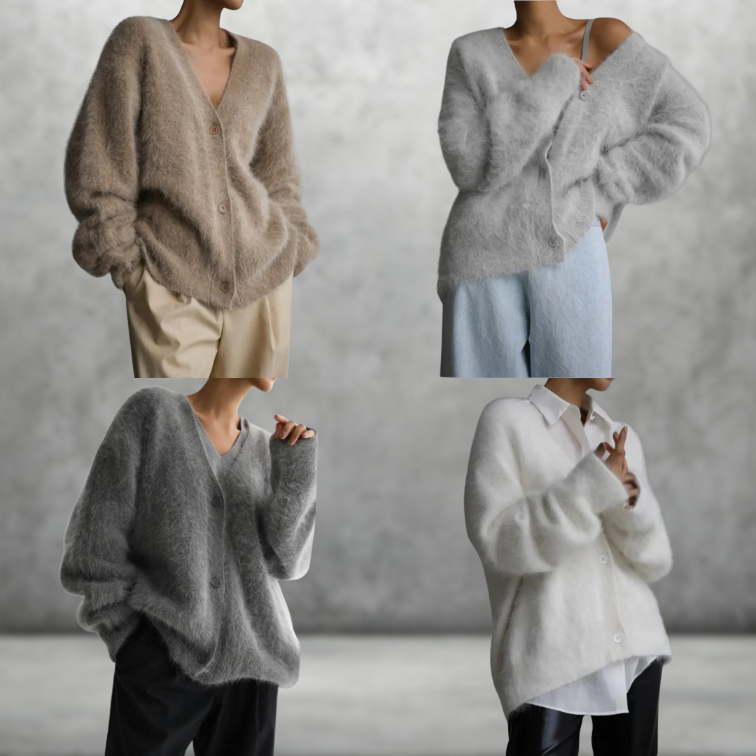 Anne™ | Pluche luxe kasjmier vest