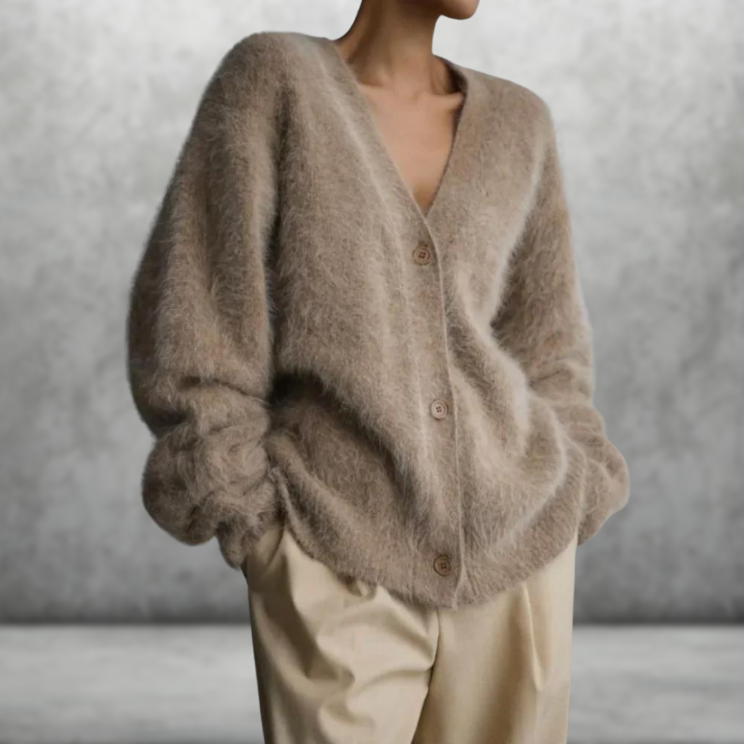 Anne™ | Pluche luxe kasjmier vest