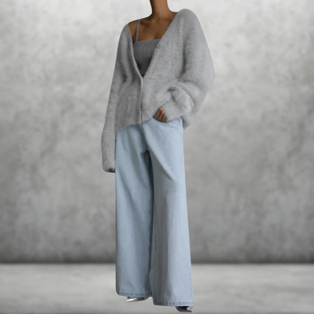 Anne™ | Pluche luxe kasjmier vest