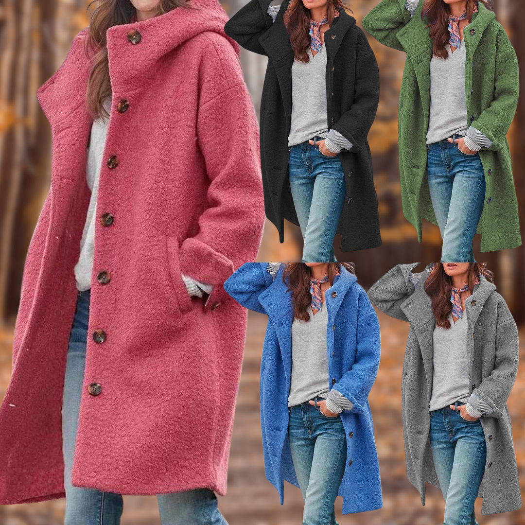 Fleur™ | Elegante winterjas met capuchon