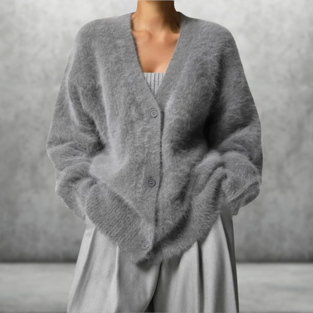 Anne™ | Pluche luxe kasjmier vest