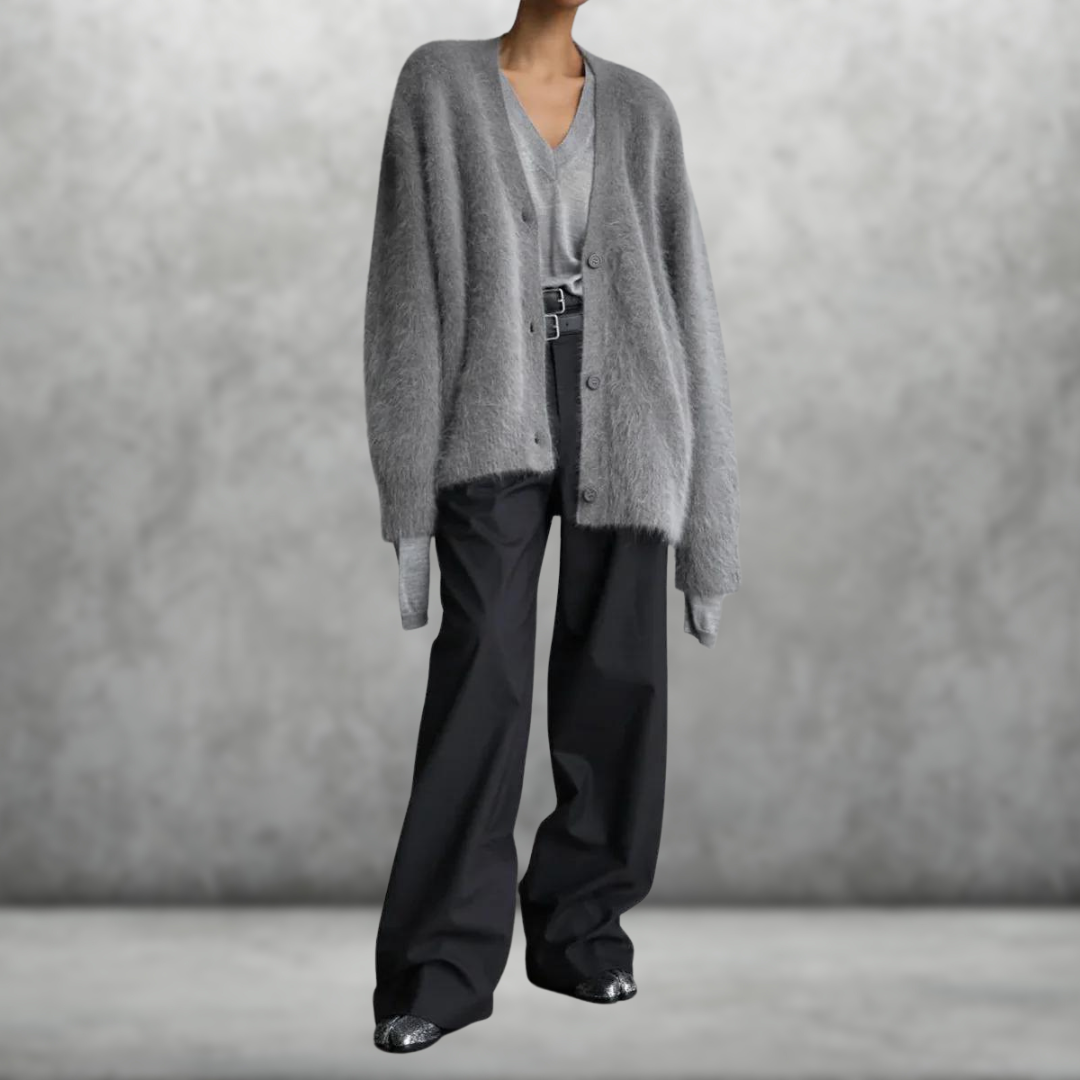 Anne™ | Pluche luxe kasjmier vest