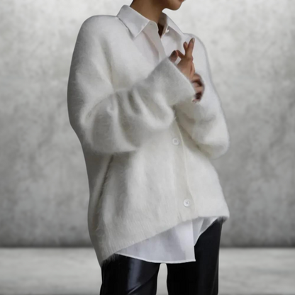 Anne™ | Pluche luxe kasjmier vest