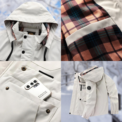 Jens™ | Comfortabel wind- en waterdicht outdoorjack