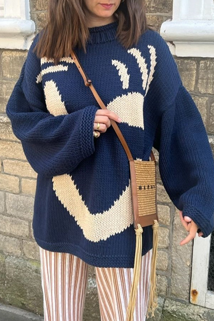 Hailey™ | Trendy Smiley Trui