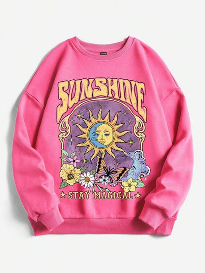 Agnes™ | Oversized casual trui met trendy opdruk