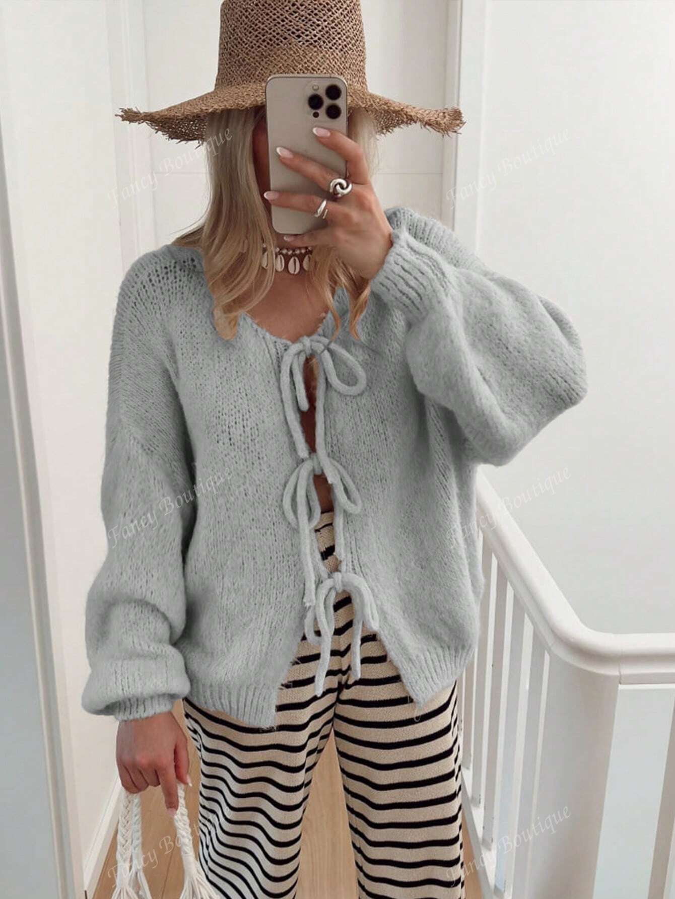 Lisa™ | Gebreide Stikjes Vest