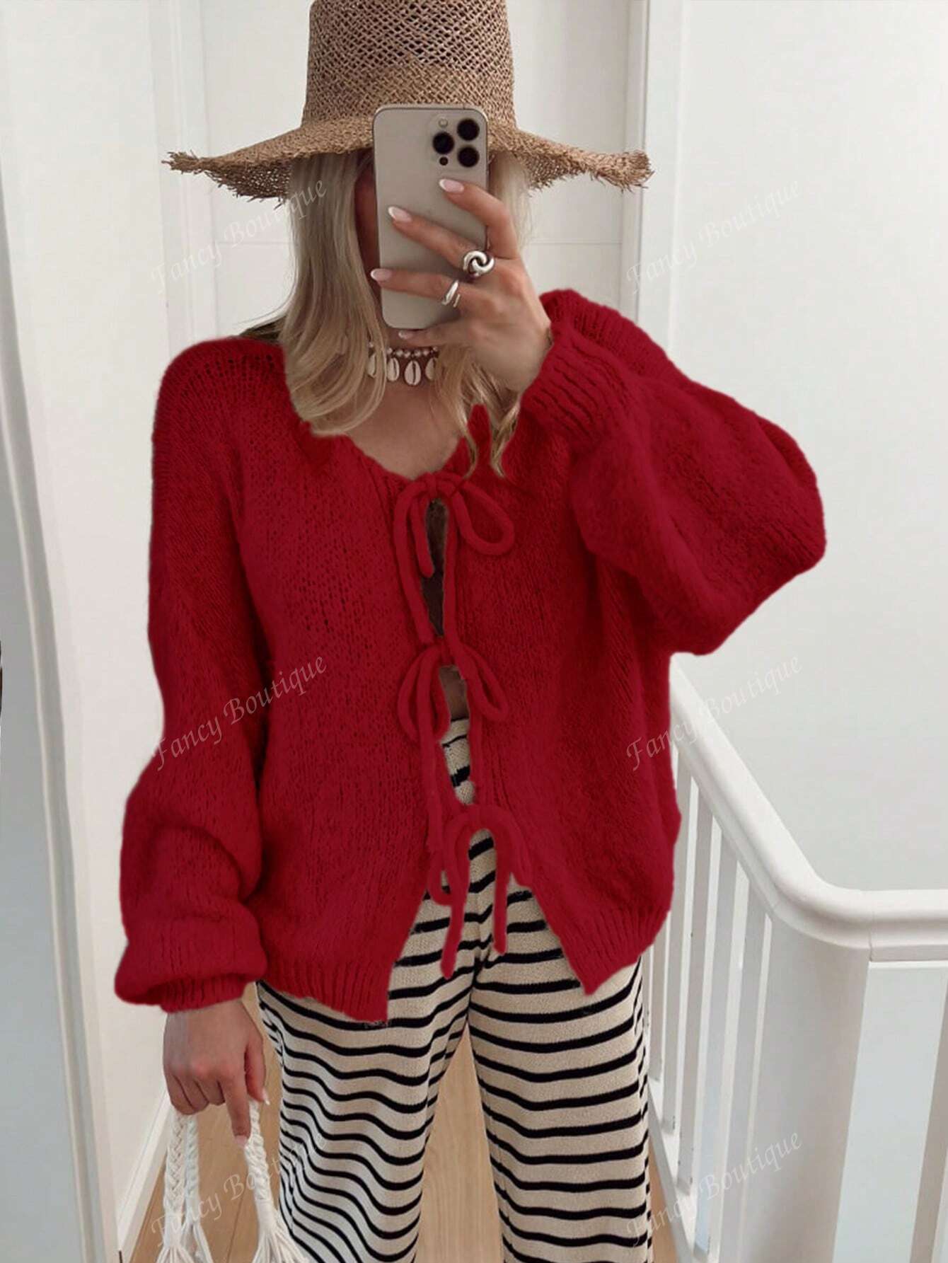 Lisa™ | Gebreide Stikjes Vest