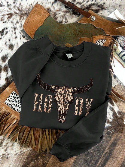 Agnes™ | Oversized casual trui met trendy opdruk