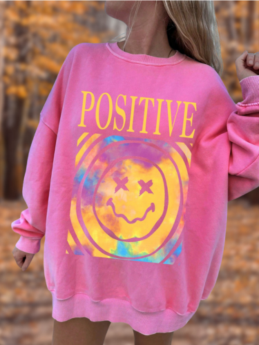 Agnes™ | Oversized casual trui met trendy opdruk