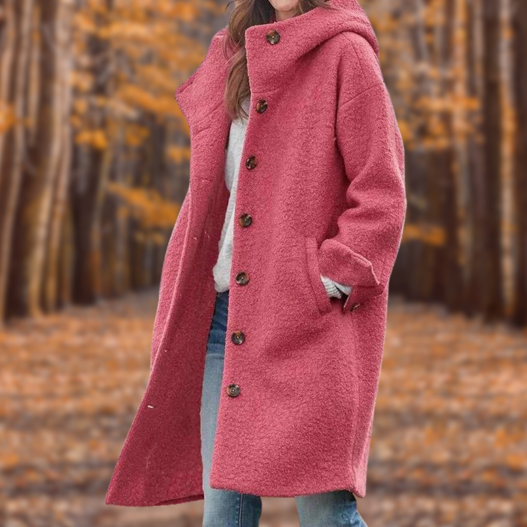 Fleur™ | Elegante winterjas met capuchon