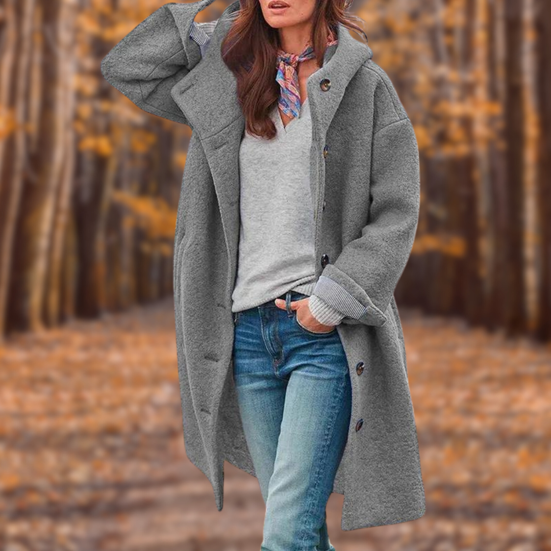 Fleur™ | Elegante winterjas met capuchon