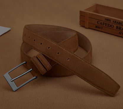 Riem™ | Suede riem voor mannen en vrouwen