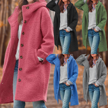 Fleur™ | Elegante winterjas met capuchon