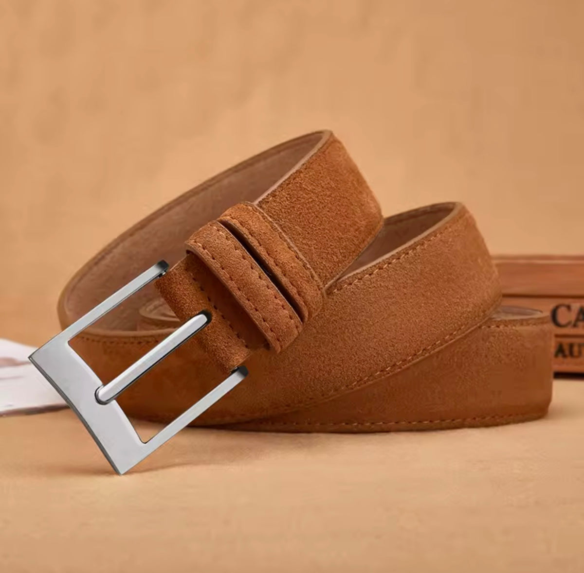 Riem™ | Suede riem voor mannen en vrouwen