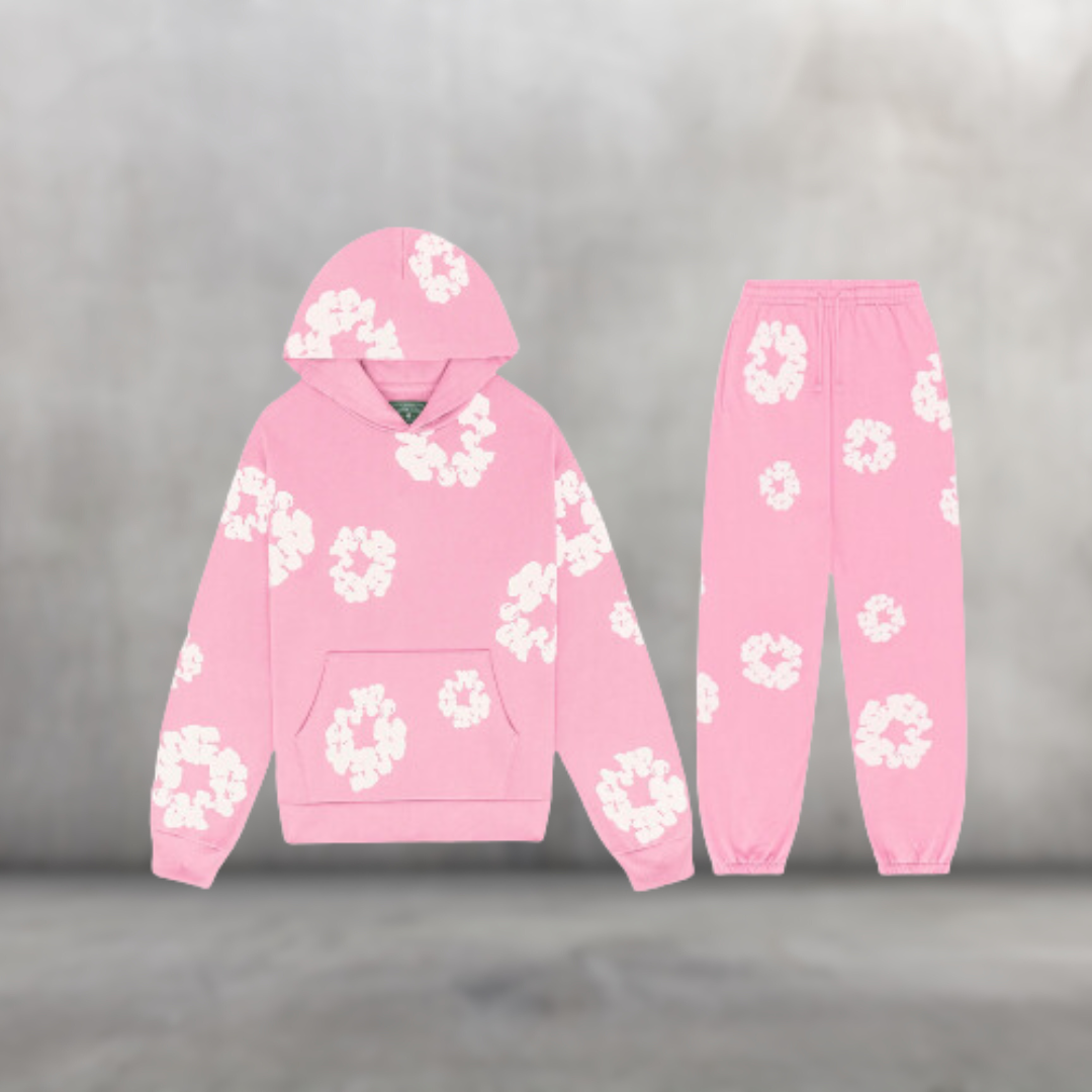 Roos™ | Unisex Viral Bloemen trainingspak met iconische prints
