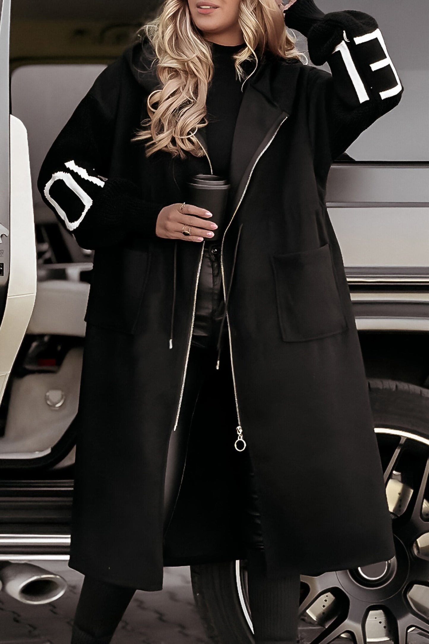 Emma™ | Casual jas met capuchon voor dames