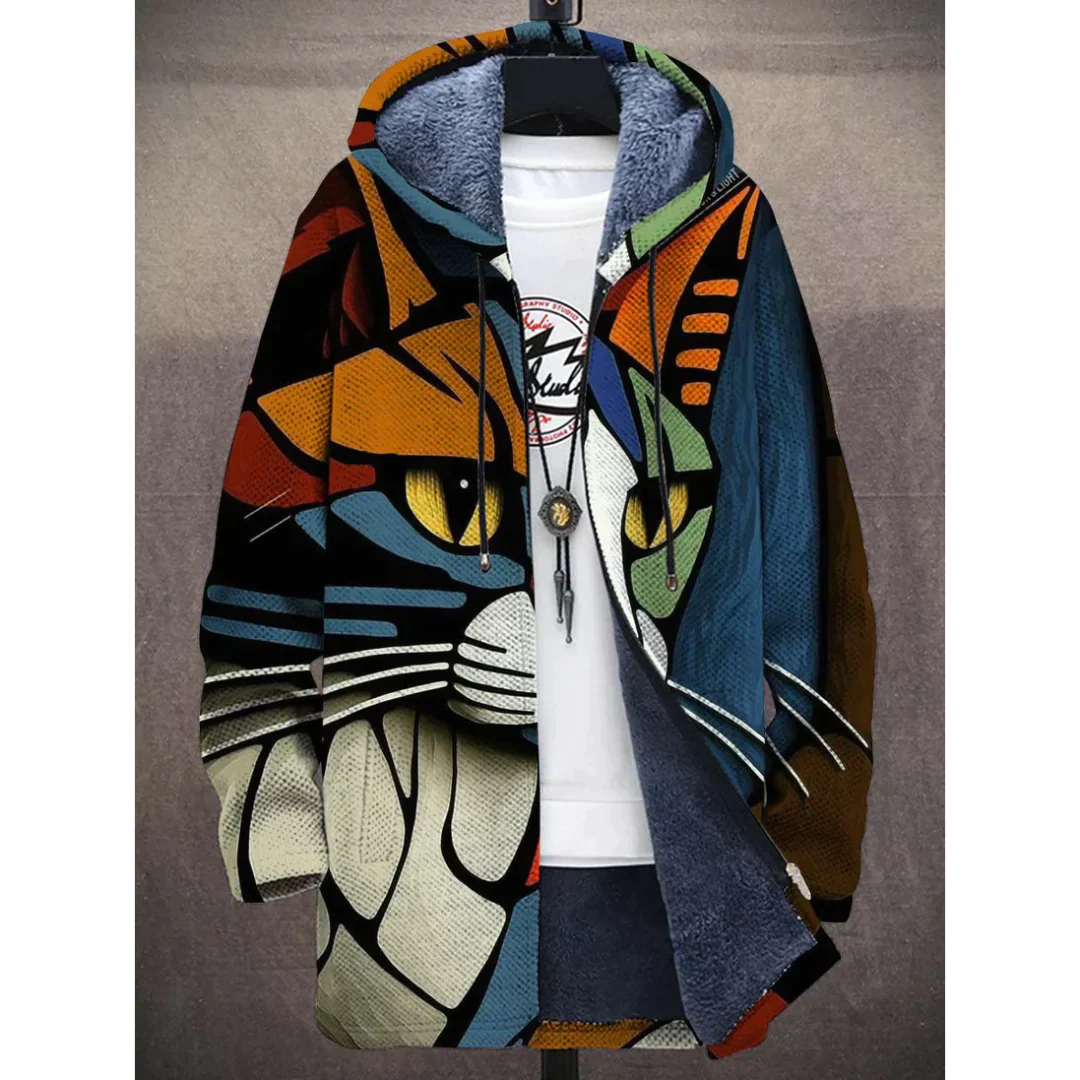 Oliver™️ | Jas met artistieke print