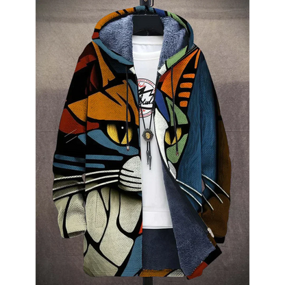 Oliver™️ | Jas met artistieke print