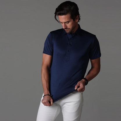 Lorenzo™ | Luxe polo met kraag