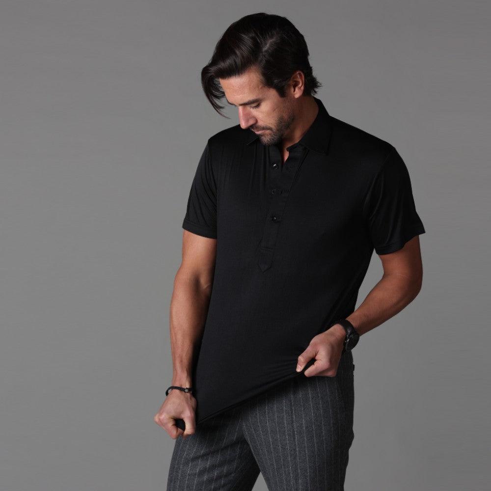 Lorenzo™ | Luxe polo met kraag
