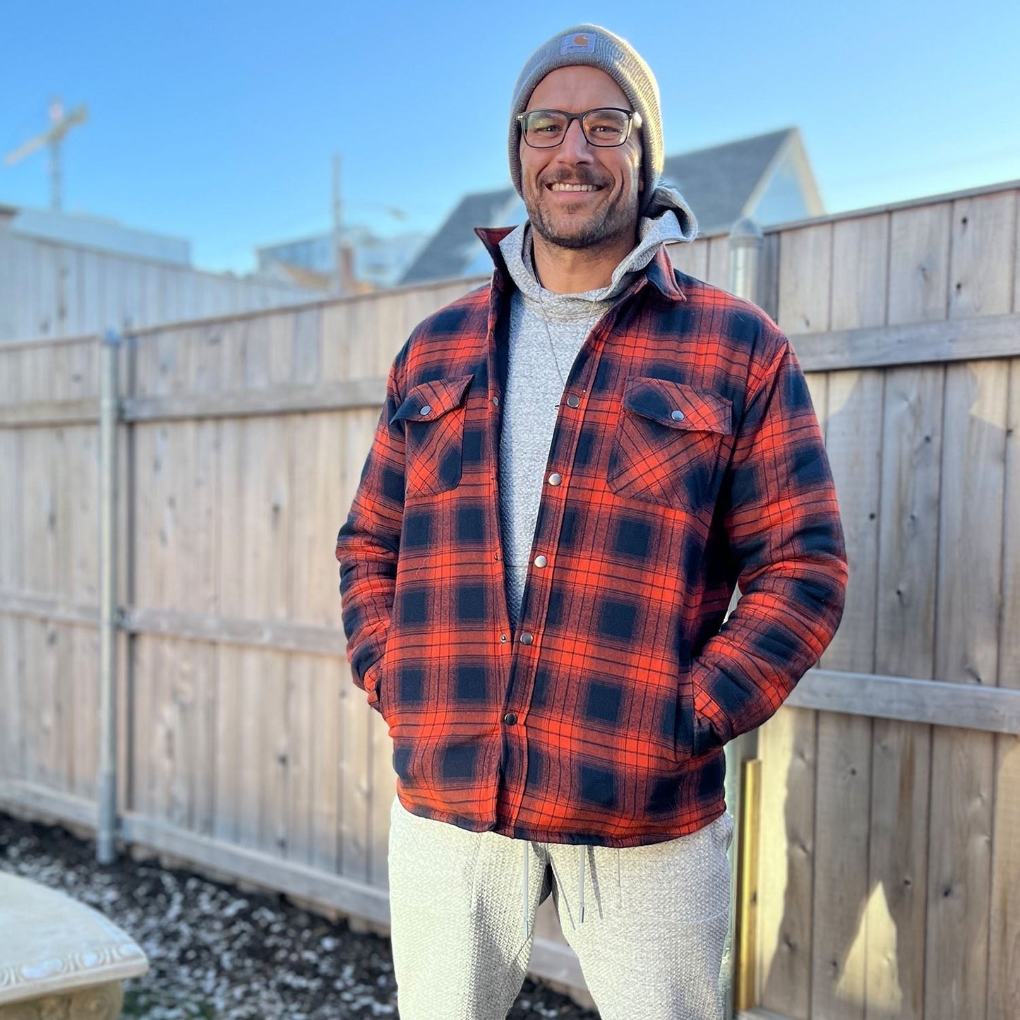 Jack™ | Gestreept Flanellen Jasje